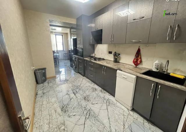 4 սենյականոց բնակարան Դավիթ Մալյան փողոցում, 103 ք.մ., 1/5 հարկ, 2 սանհանգույց, եվրովերանորոգված