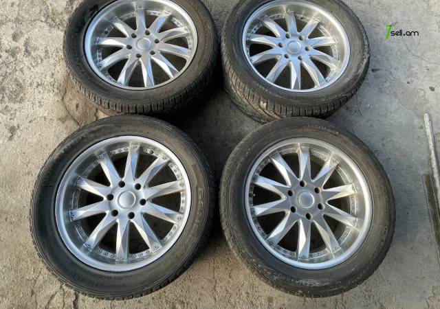 GGG.R20 6ծակ 4հատ Prado GX Անիվներ անվահեծերով անվադողեր, 295/45 R20