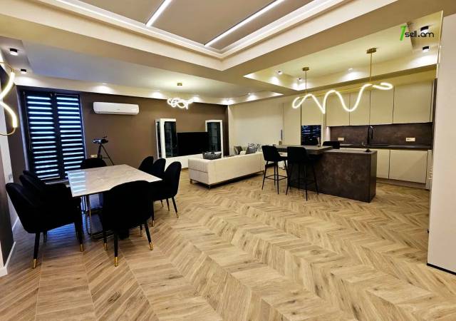 2 սենյականոց բնակարան նորակառույց շենքում Պարոնյանի փողոցում, 89 ք.մ., բարձր առաստաղներ, 8/14 հարկ