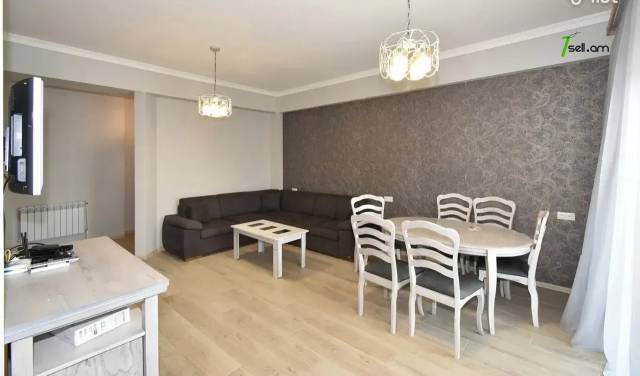 2 սենյականոց բնակարան նորակառույց շենքում Կոմիտասի պողոտայում, 91 քմ, 8/18 հարկ, 2 սանհանգույց