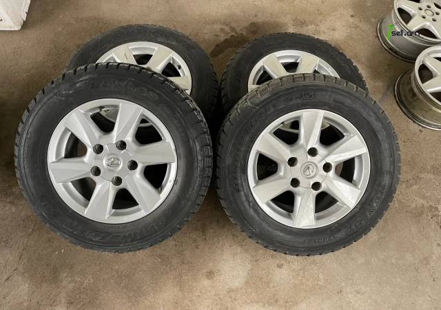 GGG.R18 4հատ Lexus LX, Անիվներ անվահեծերով, ձմեռային անվադողեր, DUNLOP 275/60/R18 90%