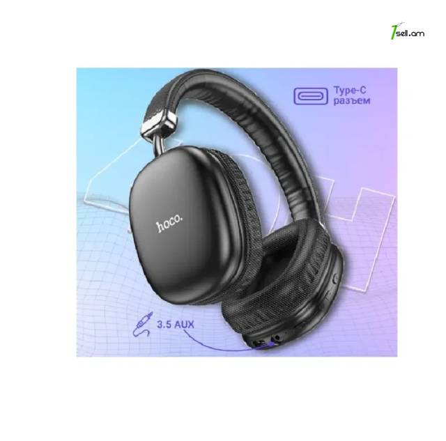 W35 Беспроводные игровые большие наушники HOCO спортивные Bluetooth 5.3 ականջակալ наушники gaming