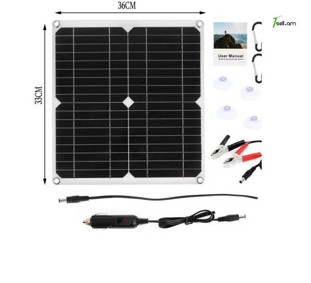 Արևային պանել USB 2x USB 5V 2A և 28-30v ՀԱՄԱՐ солнечная панель solar Charge Controller panel