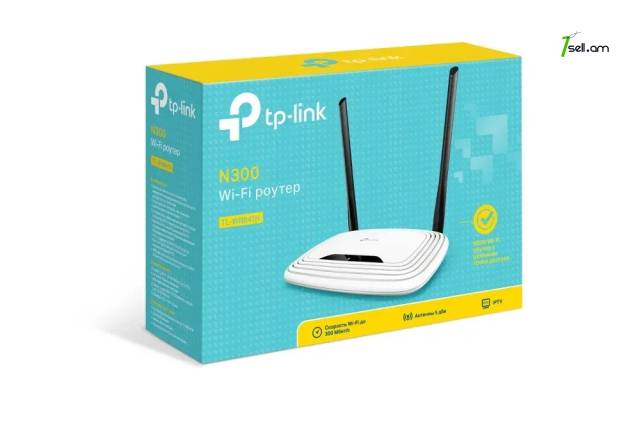 Հզոր Wi-Fi роутер TP-Link N300 TL-WR841N WiFi 4 2,4ГГц (300Мбит) Router ռոութեռ