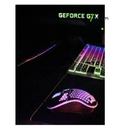 Breeks Мышка игровая с подсветкой проводная USB մկնիկ mouse RGB