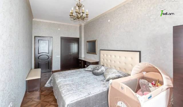 3 սենյականոց բնակարան նորակառույց շենքում Նաիրի Զարյան փողոցում, 113 ք.մ., 2 սանհանգույց