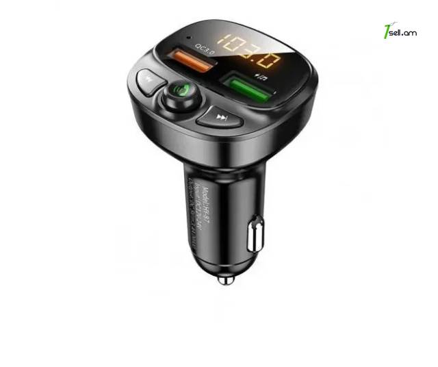 Floveme HY-87 Универсальный автомобильный Bluetooth Mp3 TF Card Car Charge FM Transmitter Modulator