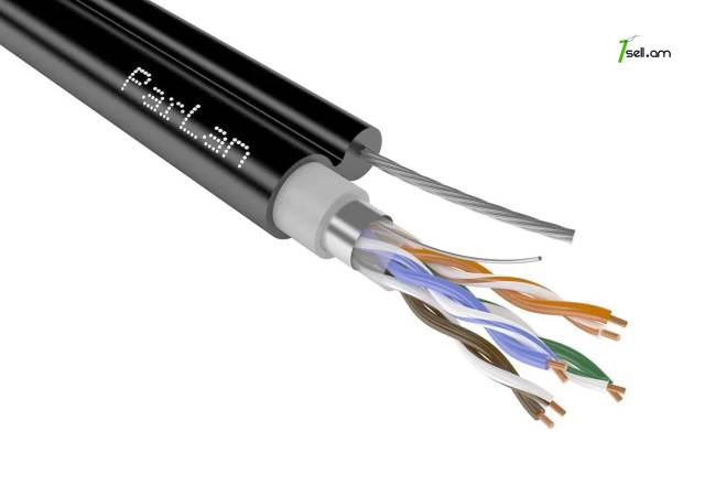 Lan cable (Կաբել) F/utp-24 Cat5e (տռոսով)