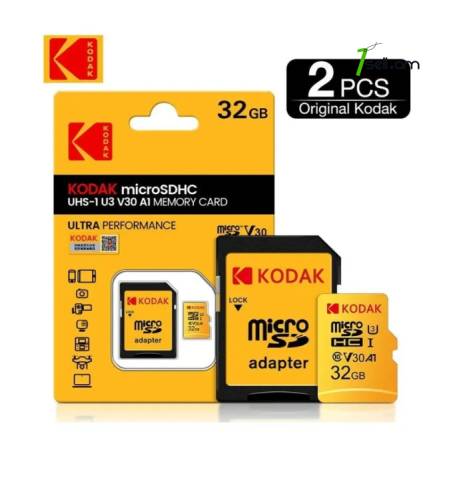 Micro SDHC Kodak Ultra 32GB 16GB 8GB 4GB высокоскоростная карта памяти для адаптера միկրո հիշողության քարտ