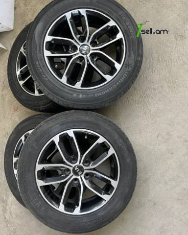 GGG.R16 5x114.3 4հատ KIA, Mazda, Hyundai. toyota, nissan Անիվներ անվահեծերով, ձմեռային անվադողեր, 215/60 R16