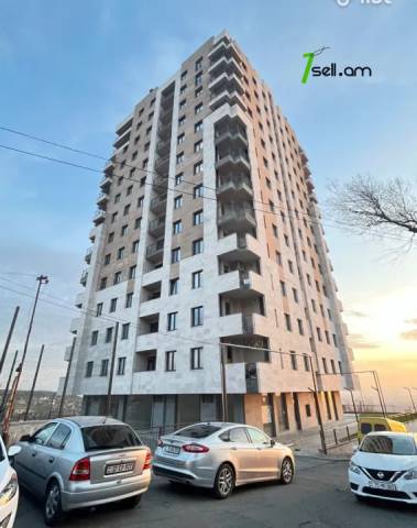 2 սենյականոց բնակարան նորակառույց շենքում Նանսենի փողոցում, 59 ք.մ., 12/14 հարկ, բարձր առաստաղներ