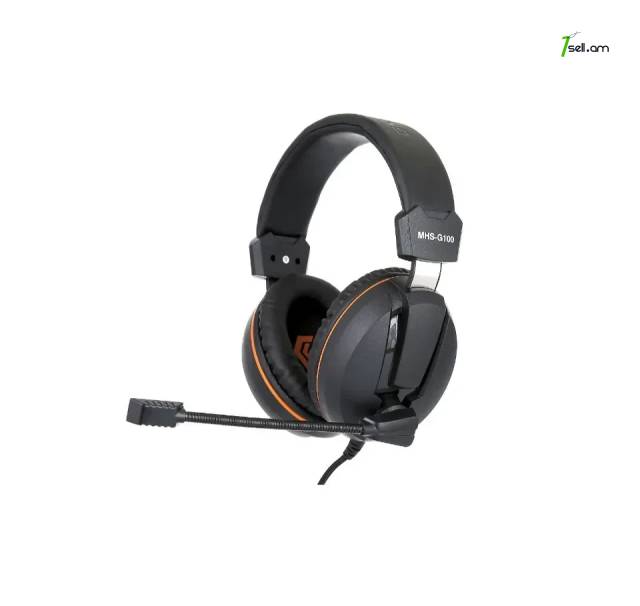 Խաղային ականջակալներ Gembird MHS-G100 Игровая гарнитура наушники gaming headset