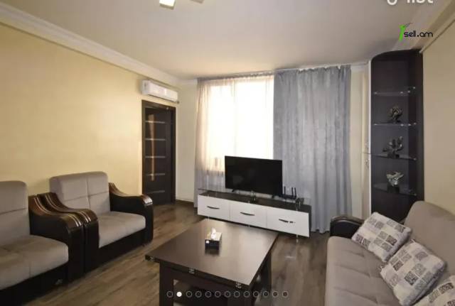 2 սենյականոց բնակարան նորակառույց շենքում Սունդուկյան փողոցում, 50 քմ, 6/8 հարկ, բարձր առաստաղներ