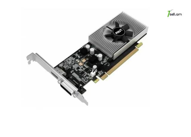 Տեսաքարտ Palit GeForce GT 1030 GDDR 5 2GB 64bit DVI HDMI videocart видеокарта