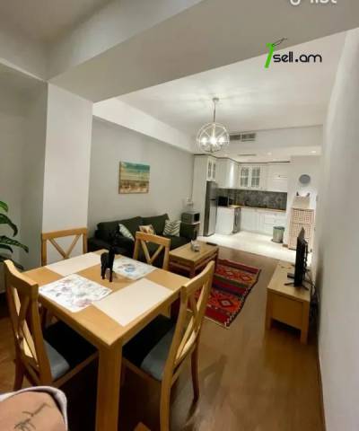 2 սենյականոց բնակարան նորակառույց շենքում Փավստոս Բուզանդի փողոցում, 47 ք.մ., բարձր առաստաղներ