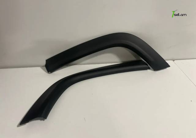 Jeep Compass հետևի դռան կանթեր զույգով (2017-2023)