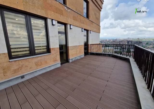 4 սենյականոց բնակարան նորակառույց շենքում, Ներսիսյան փողոցի փակուղի, 200 քմ, նախավերջին հարկ