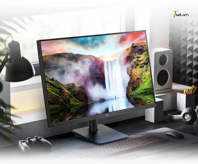 Մոնիտոր LG 27" AH-IPS 1x VGA D-Sub 1xHDMI 27MP400B 75 Hz + 12 ամիս երաշխիքով
