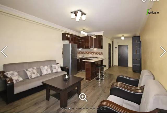 2 սենյականոց բնակարան նորակառույց շենքում Սունդուկյան փողոցում, 50 քմ, 6/8 հարկ, բարձր առաստաղներ