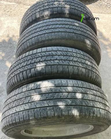 GGG.R17 5x114.3 Toyota rav4 4հատ Անիվներ անվահեծերով, Yokohama 60-70% անվադողեր, 225/65 R17