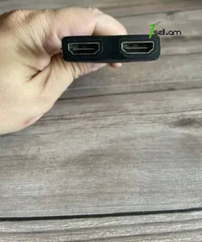 HDMI to 2x HDMI 30cm HUB - HDMI male to HDMI female cable (1papa - 2x mama) Adapter Perexodnik Адаптер