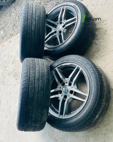 GGG. AMG R16 4հատ Անիվներ անվահեծերով անվադողեր, 205/55 R16 50%