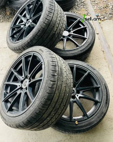 GGG. AMG R19 4հատ Լեն ու Նեղ Անիվներ անվահեծերով, համասեզոնային անվադողեր, 275/35 R19