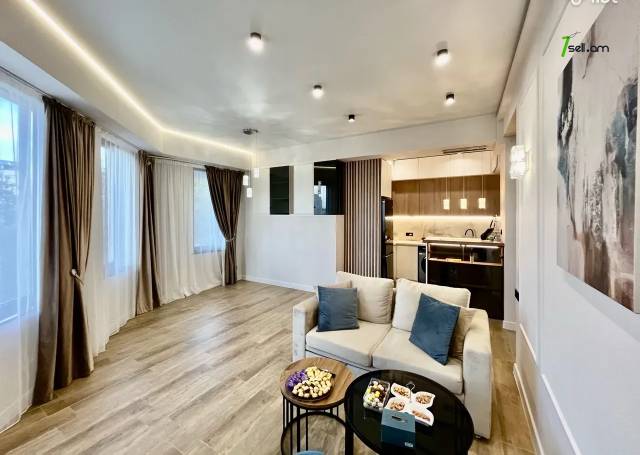 2 սենյականոց բնակարան նորակառույց շենքում Բաղյան փողոցում, 57 ք.մ., 2/8 հարկ, բարձր առաստաղներ