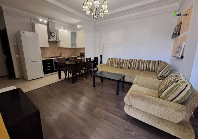 2 սենյականոց բնակարան նորակառույց շենքում Սայաթ-Նովայի պողոտայում, 59 ք.մ., 6/16 հարկ