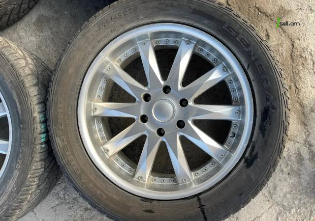 GGG.R20 6ծակ 4հատ Prado GX Անիվներ անվահեծերով անվադողեր, 295/45 R20