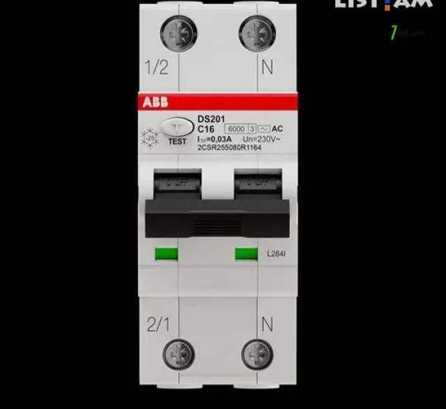 ABB DS201 (DIF) 2-P AC-16/0.03