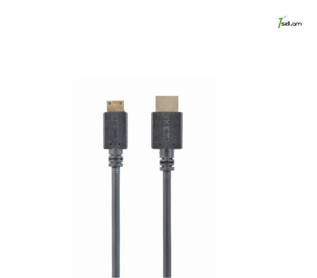 Cablexpert mini HDMI to HDMI 4K 60Hz кабель 1,8 մ. cable լար