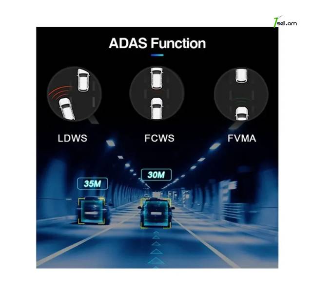 Зеркало с видеорегистратором E-ACE D13 4G WiFi GPS Андроид 8.1 две камеры Ավտոմեքենայի տեսախցիկ