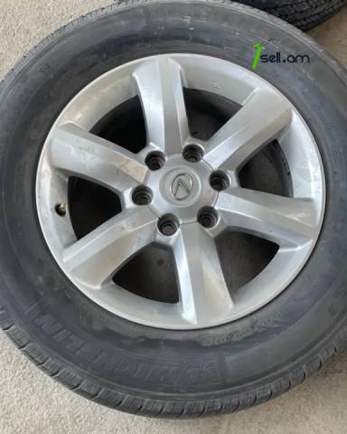 GGG.R18 Lexus Toyota 6cak Անվահեծեր 4հատ 265/60/r18 60%