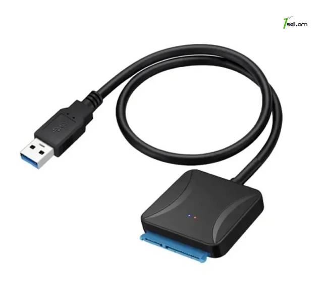 USB3 to Sata Adapter HDD SSD - արտաքին 2.5" ցանկացած նոթբուքի կրիչից ինֆորմացիա տեղափոխելու համար