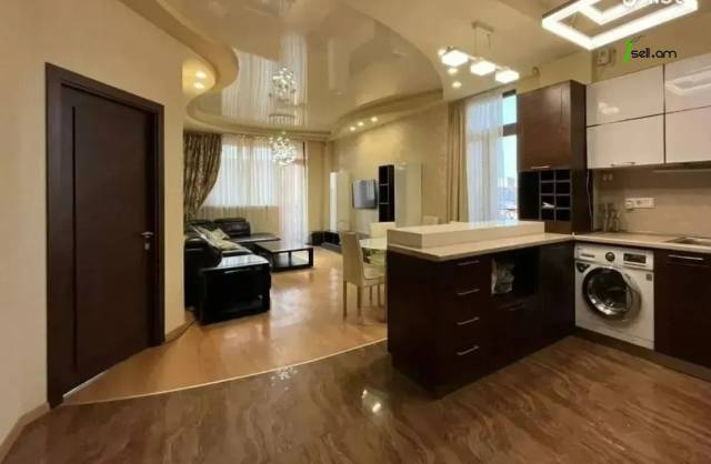 2 սենյականոց բնակարան նորակառույց շենքում Սասնա Ծռերի փողոցում, 65 քմ, 7/16 հարկ, բարձր առաստաղներ