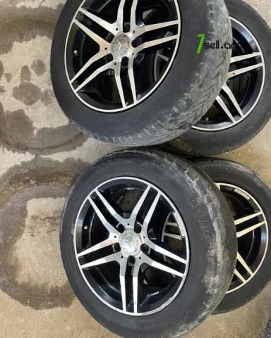 GGG. AMG R16 Անիվներ անվահեծերով, համասեզոնային անվադողեր, 215/55 R16