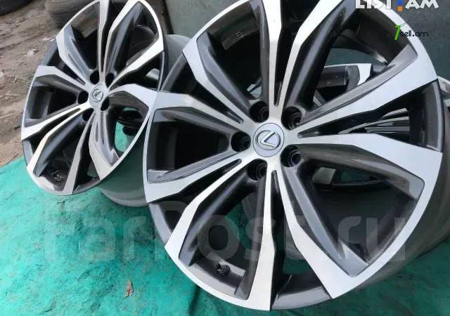 GGG. Lexus 4հատ անվահեծ Օրիգինալ 5x114.3 Համասեզոնային անվադողեր, 235/55 R20