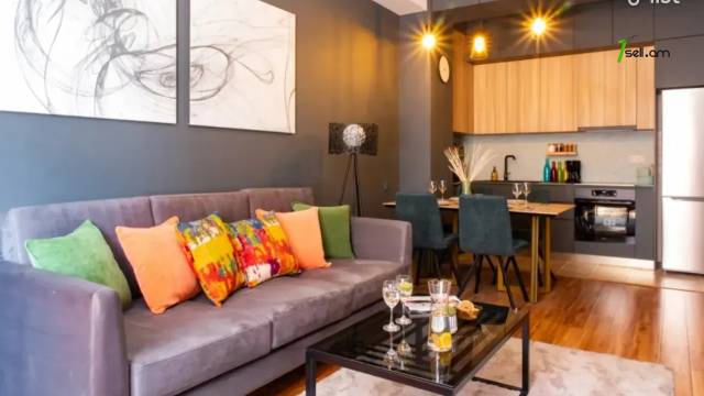 2 սենյականոց բնակարան նորակառույց շենքում Ադոնցի փողոցում, 43 ք.մ., 5/9 հարկ, բարձր առաստաղներ