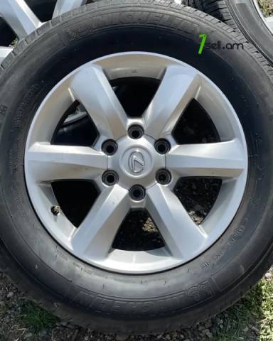 GGG.R18 Lexus Toyota 6cak Անվահեծեր 4հատ 265/60/r18 60%