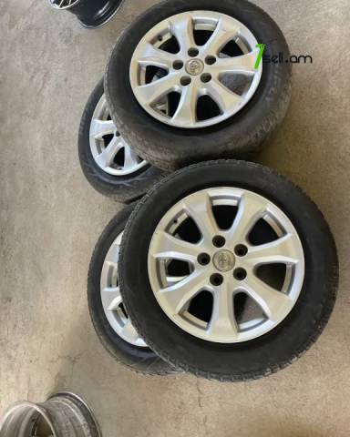 GGG.R16 4հատ 50-60% Անիվներ անվահեծերով, համասեզոնային անվադողեր, 215/60 R16