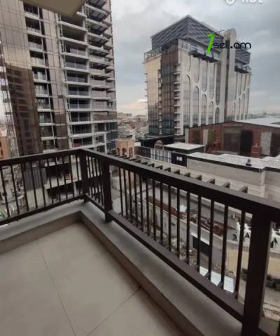 2 սենյականոց բնակարան նորակառույց շենքում Պարոնյան փողոցում, 77 ք.մ., 6/14 հարկ, բարձր առաստաղներ