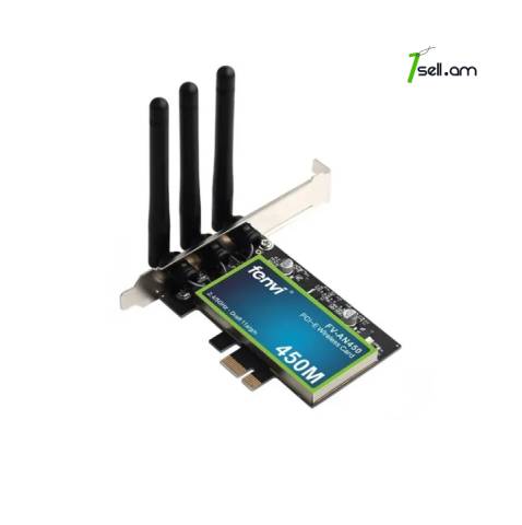 Dual Band 450Mbps PCI Express WiFi Adapter PCI-E Intel Network Card 80 քարտ адаптер Сетевая карта