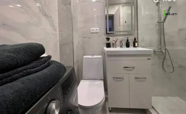 2 սենյականոց բնակարան Թումանյան փողոցում, 46 ք.մ., նախավերջին հարկ, դիզայներական ոճով վերանորոգված