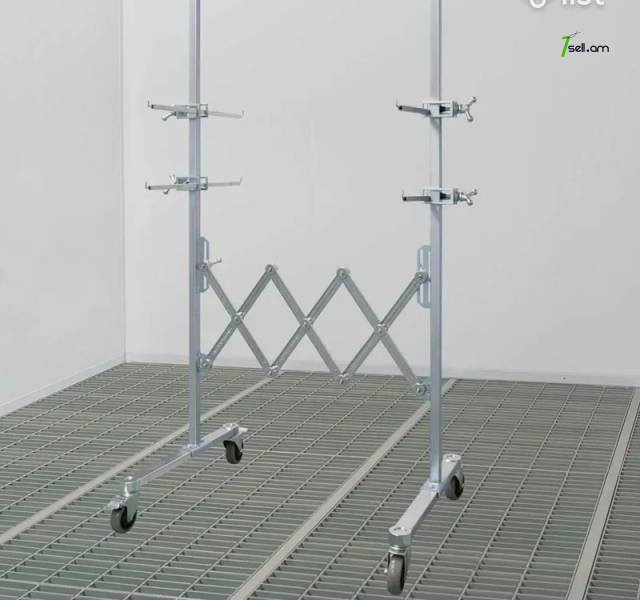 EXUZ EX-E204W Выдвижная подставка для покраски бампера