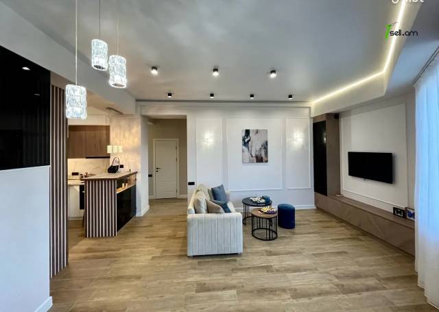 2 սենյականոց բնակարան նորակառույց շենքում Բաղյան փողոցում, 57 ք.մ., 2/8 հարկ, բարձր առաստաղներ