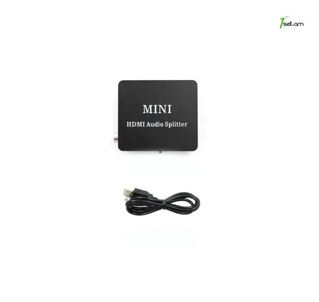 HDMI Audio Splitter Adapter HDMI to HDMI and Optical TOSLINK SPDIF Analog Audio Spliter փոխարկիչ адаптер