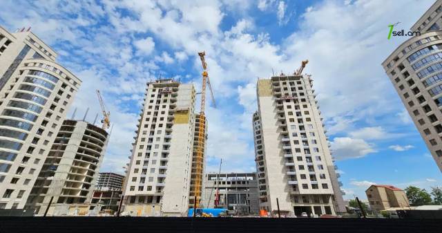 2 սենյականոց բնակարան նորակառույց շենքում, Բնակելի համալիր Բյուրեղ, 60 քմ, 13/18 հարկ