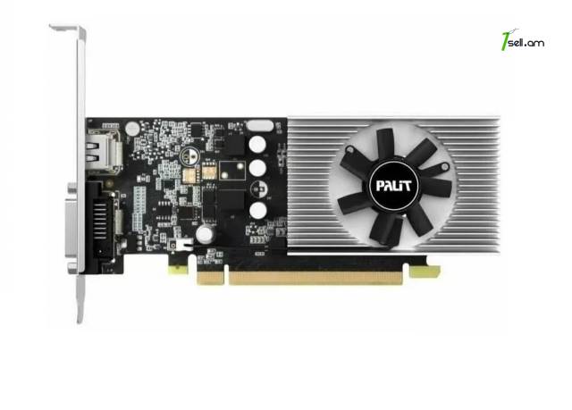 Տեսաքարտ Palit GeForce GT 1030 GDDR 5 2GB 64bit DVI HDMI videocart видеокарта
