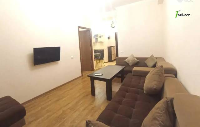 2 սենյականոց բնակարան նորակառույց շենքում Ադոնցի փողոցում, 50 ք.մ., բարձր առաստաղներ, 7/9 հարկ